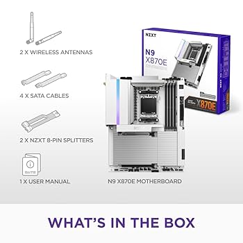 Amazon.com: NZXT N9 X870E - AMD X870E AM5 ATX Gaming